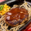 料理メニュー写真&nbsp;行列ができるハンバーグ店の 牛肉100%ハンバーグ 220g