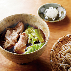 匠味豚と春キャベツのつけ汁そば