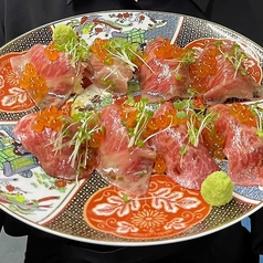 和牛炙り肉寿司 2貫