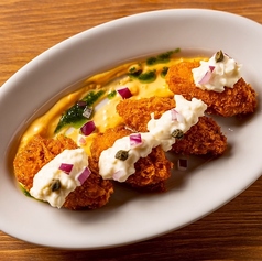 牡蠣フライ 二種の特製タルタル