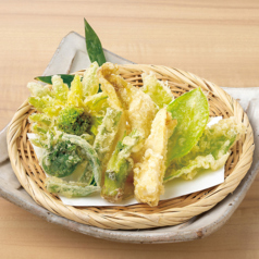 山菜天布羅 盛り合わせ