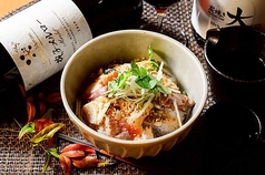 炙り鮮魚のバター醤油飯