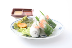 生春巻き(1本追加300円)
