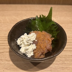 塩辛クリームチーズ