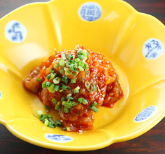 えんがわユッケ