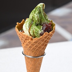 黒みつ抹茶あずき