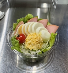 ハム・ゆで卵スライス・たまごサラダ