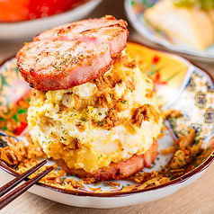 明宝ハムのポテサラ