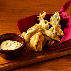 イイダコとメヒカリのフリットミスト