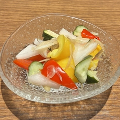 自家製季節野菜のピクルス