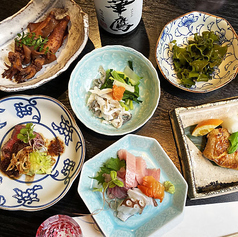 旨い魚と旬菜料理 ふくとくのコース写真