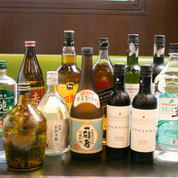 日本酒、焼酎、ワインなど多彩にご用意♪