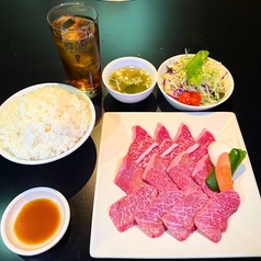 和牛３種盛りランチ