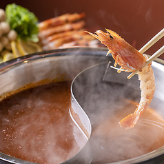 【期間限定】2h飲み放題付き「本格出汁×新名物海老しゃぶ×金の出汁おでんコース」 全8品7480円の写真