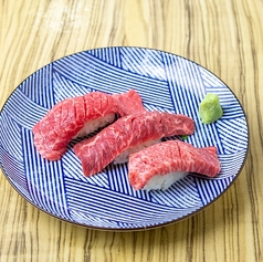 牛ハラミ寿司/和牛赤身寿司　各種