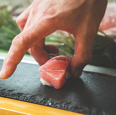 極上本マグロ握りの写真