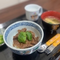 料理メニュー写真&nbsp;竹中肉店特製 黒毛和牛牛丼お子様定食