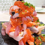 いくらこぼれしだれ寿司