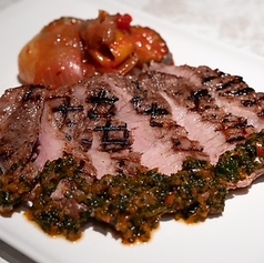 40　越後もち豚　肩ロースのグリル　チュミチュリソース