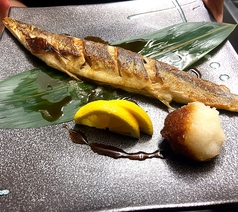 本日の鮮魚鉄板焼き