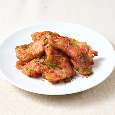 紅生姜とれんこんのつまみ揚