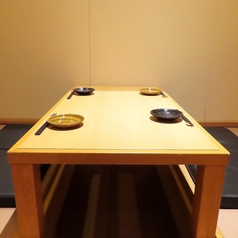 落ち着いた個室でプライベートのお食事をお楽しみください