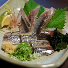 宇佐一本釣り うるめ刺身