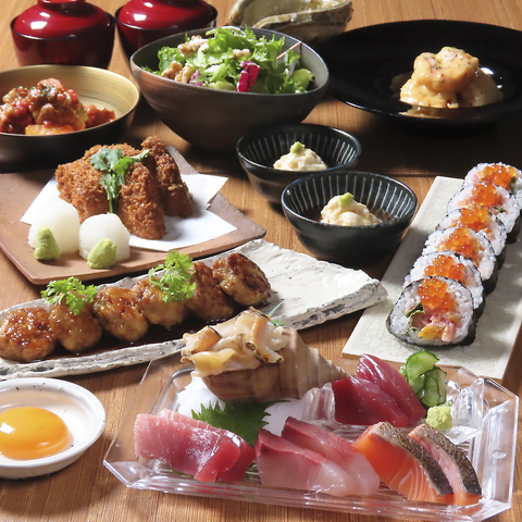 ◆◇鮨処 白川が手掛ける海鮮居酒屋◆◇宴会/デート/普段使い/コース4180円(税込)～
