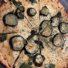 しそ味噌ナスピザ