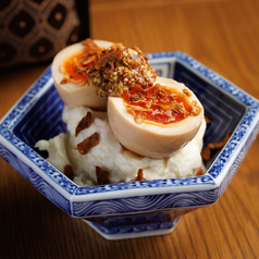 煮卵ポテトサラダ