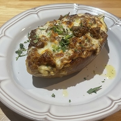 ナスとラム肉の味噌チーズ焼き