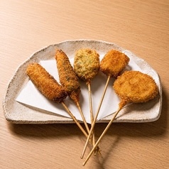 串揚げ五種盛り合わせ
