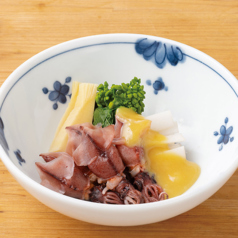 蛍烏賊と山菜の酢味噌和え