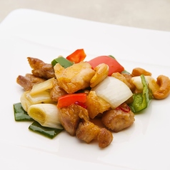 鶏肉の辛味炒め