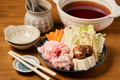 鶏豚ちゃんこ鍋(醤油)