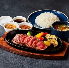 あいち牛ステーキ定食120ｇ(赤身)