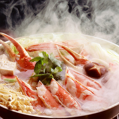 【看板料理】ズワイかにすきの写真