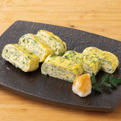 釜揚げしらすと青海苔の出汁巻き玉子