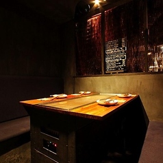 プライベートな空間で、人目を気にせずゆったりとお食事できます。