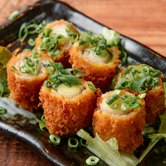 常陸の輝き豚のねぎ巻揚げ