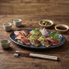 おまかせ肉寿司 四貫