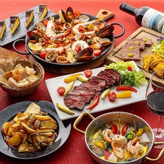 スペイン料理 La Cazuela -Terraza- (アパホテル 大阪肥後橋駅前タワー)のコース写真