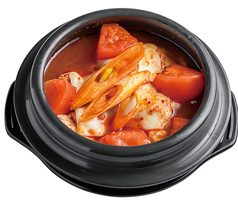 ざく切りトマトとチーズ