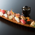 料理メニュー写真&nbsp;特上にぎり（吸い物付）