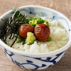 お茶漬け 梅