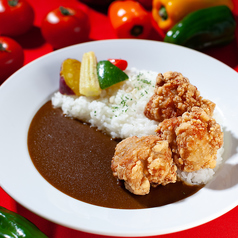 唐揚げカレー