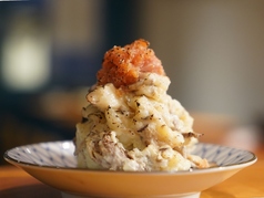 焼きサバと明太子のポテトサラダ