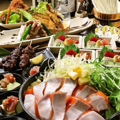 三陸鮮魚と炭焼牛たん かっこ盛岡駅前店のコース写真