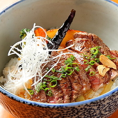 黒毛和牛イチボステーキ丼