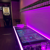 本格的なダーツマシンを設置しています。ドリンクやフードを楽しみながら、仲間と対戦して盛り上がれる設備です☆ダーツだけのご利用も可能ですので、ゲームバーとしてお気軽にご来店ください!